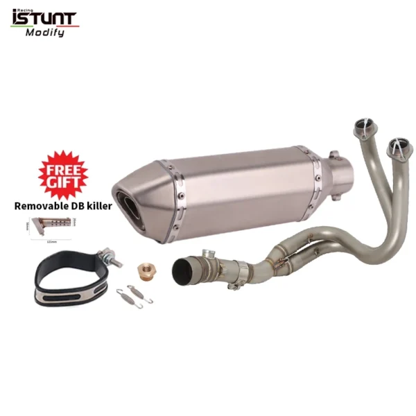 Kawasaki ER6N ER6F Versys 650 Z650 Ninja650 Motorcycle Full Exhaust System - Image 25