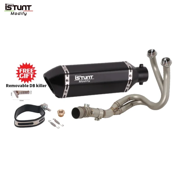 Kawasaki ER6N ER6F Versys 650 Z650 Ninja650 Motorcycle Full Exhaust System - Image 17