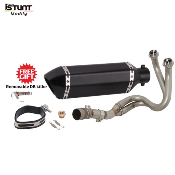 Kawasaki ER6N ER6F Versys 650 Z650 Ninja650 Motorcycle Full Exhaust System - Image 16
