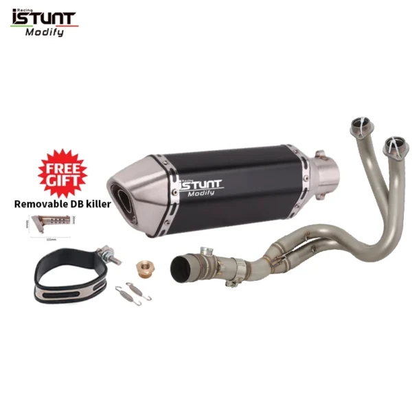 Kawasaki ER6N ER6F Versys 650 Z650 Ninja650 Motorcycle Full Exhaust System - Image 22