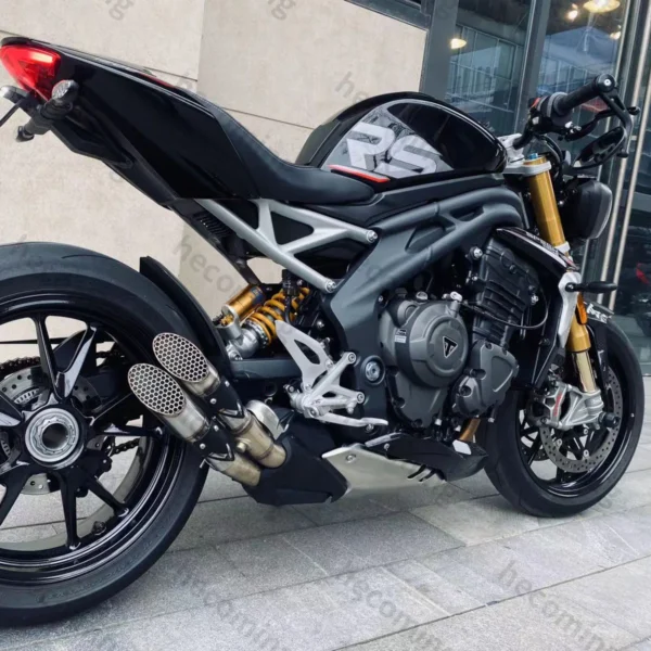 Triumph Speed Triple RS/RR1200 2021-2024 Exhaust System  Dual Muffler