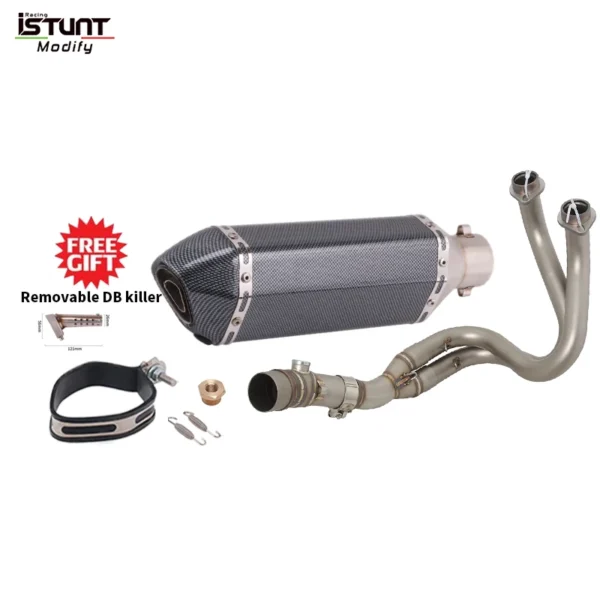 Kawasaki ER6N ER6F Versys 650 Z650 Ninja650 Motorcycle Full Exhaust System - Image 29